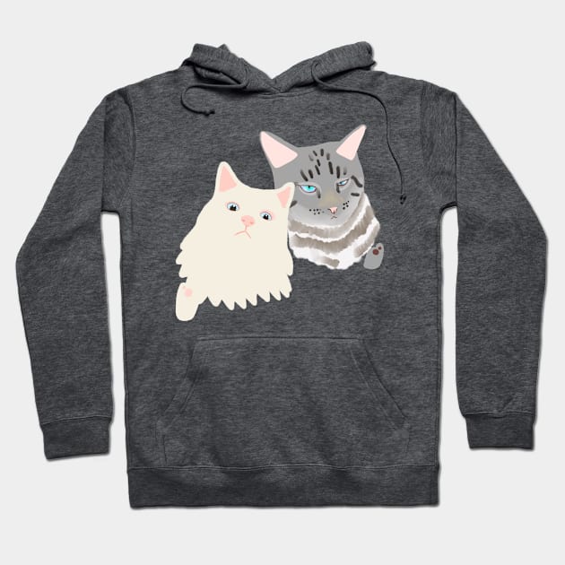 CAT GANG Hoodie by PatternbyNOK